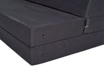 Kaikoo Double Fabric Chairbed - Jet Black