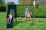 Chad Valley 2 in 1 Toddler and Kids Garden Swing - Blue | toddler garden swing