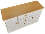 Home Winchester 2 Door 3 Drawer Sideboard - Cream | sideboard with drawers