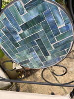 Home Mosaic 2 Seater Metal Garden Bistro Set | Outdoor Patio Furniture Set