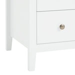 Cuggl Canterbury Nursery 3 Drawer Chest - White | 3 drawer baby dresser
