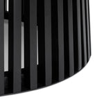 Habitat Jericho Round Coffee Table Black | Modern Design Living ( B Grade )