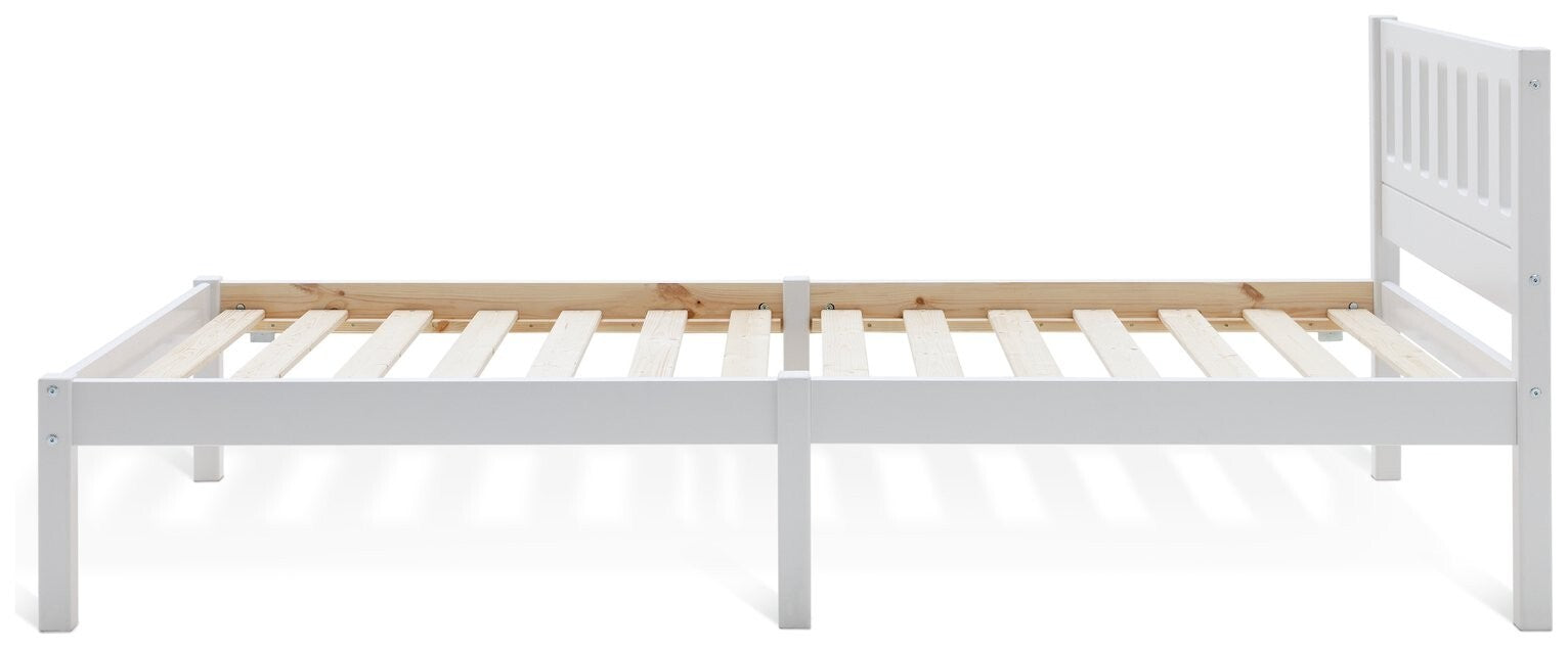 Habitat Ronnie Single Bed Frame - White ( B Grade 9073 )