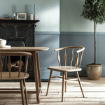 x Morris & Co. Canterbury Oak Dining Chair | Elegant Wood Craftsmanship
