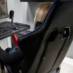 X Rocker Alpha eSports Office Gaming Chair - Blue