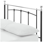 Yani Double Metal Bed Frame - Black