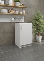 Küchenunterschrank 50cm Weiß Matt – Unterschrank Küche 500mm Küchenschrank Moder