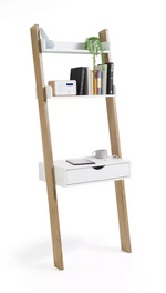 Ladder Office Desk - White