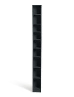 Maine Tall CD and DVD Storage unit - Black