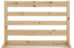 Kaycie Single Bed Frame 3FT With Headboard - Wooden - Pine - Without Mattress