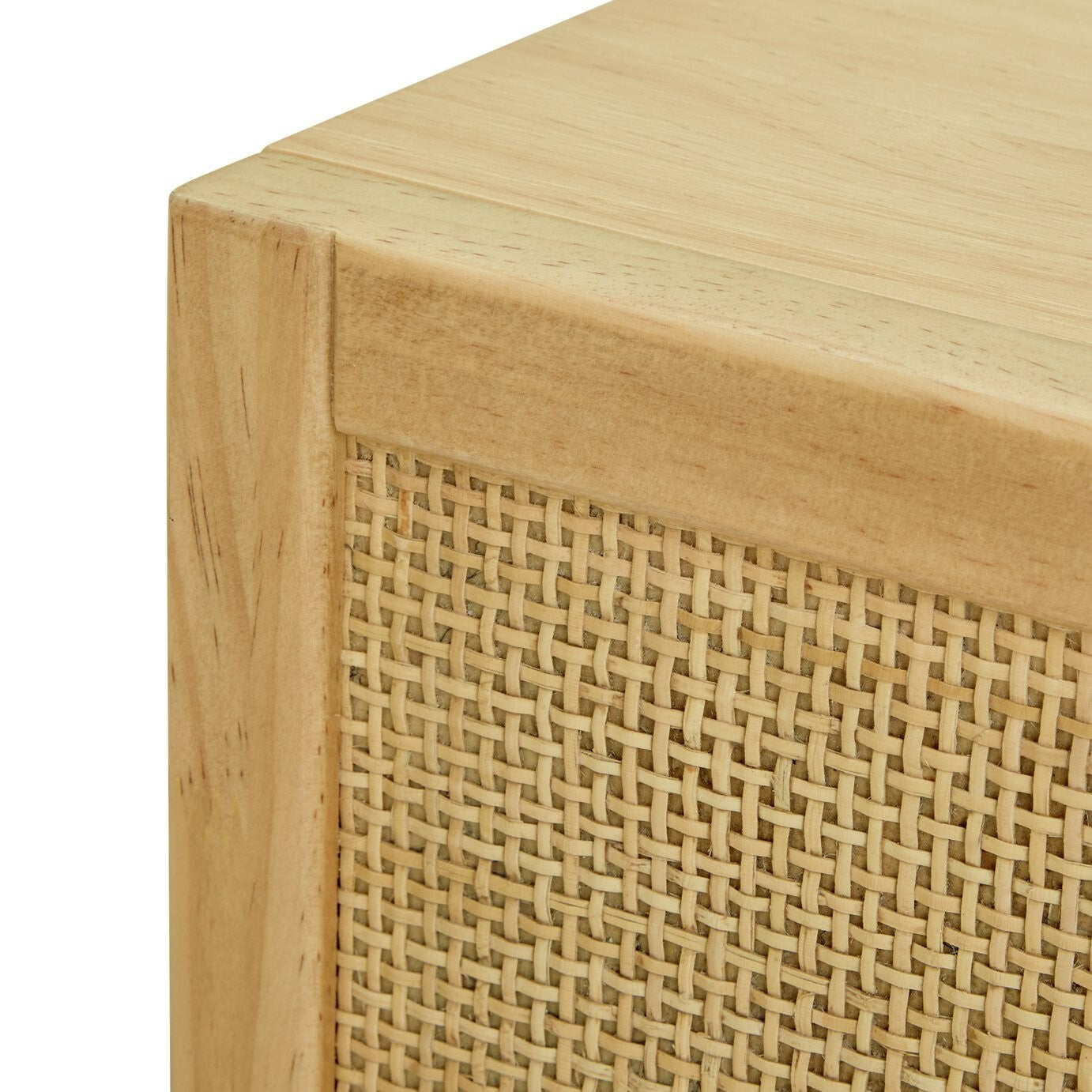 Simone 2 Door Shoe Storage Cabinet - Oak
