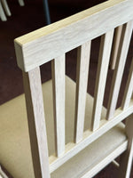Pair of Kendal Oak Dining Chairs - White Ash