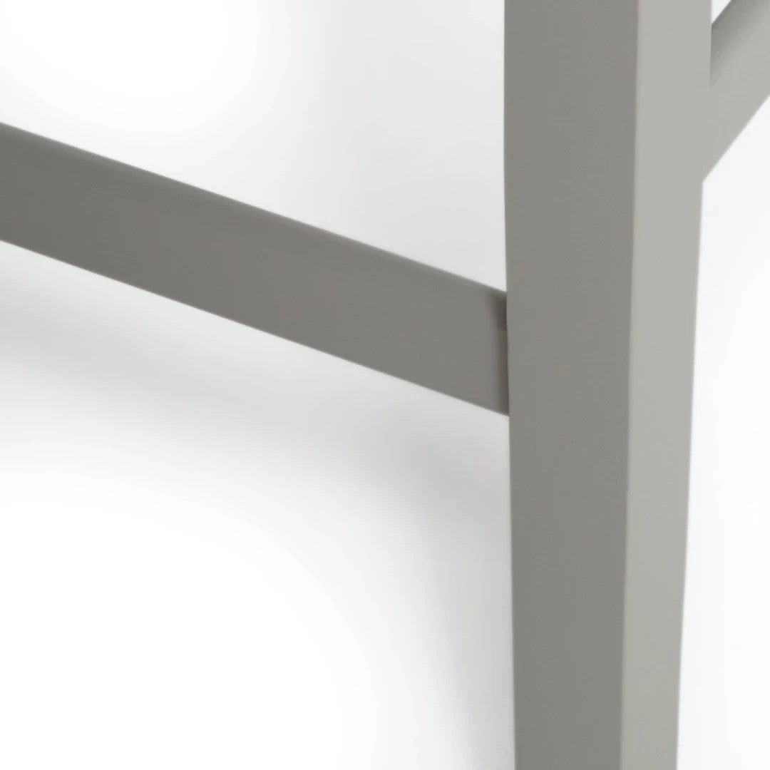 Home Chicago Pair of Bar Stools Grey | Kitchen Breakfast Bar Chairs Furniture