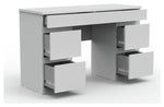 Habitat Jenson 5 Drawer Dressing Table - Matt White