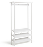 Habitat Aden Hallway Tallboy - White | Modern Storage Cabinet Entryway Bedroom