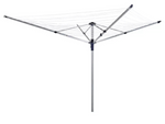 Home Lift & Click 60m 4 Arm Rotary Airer | Outdoor Rotary Washing Line