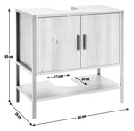 Loft Living Under Sink Unit - Oak