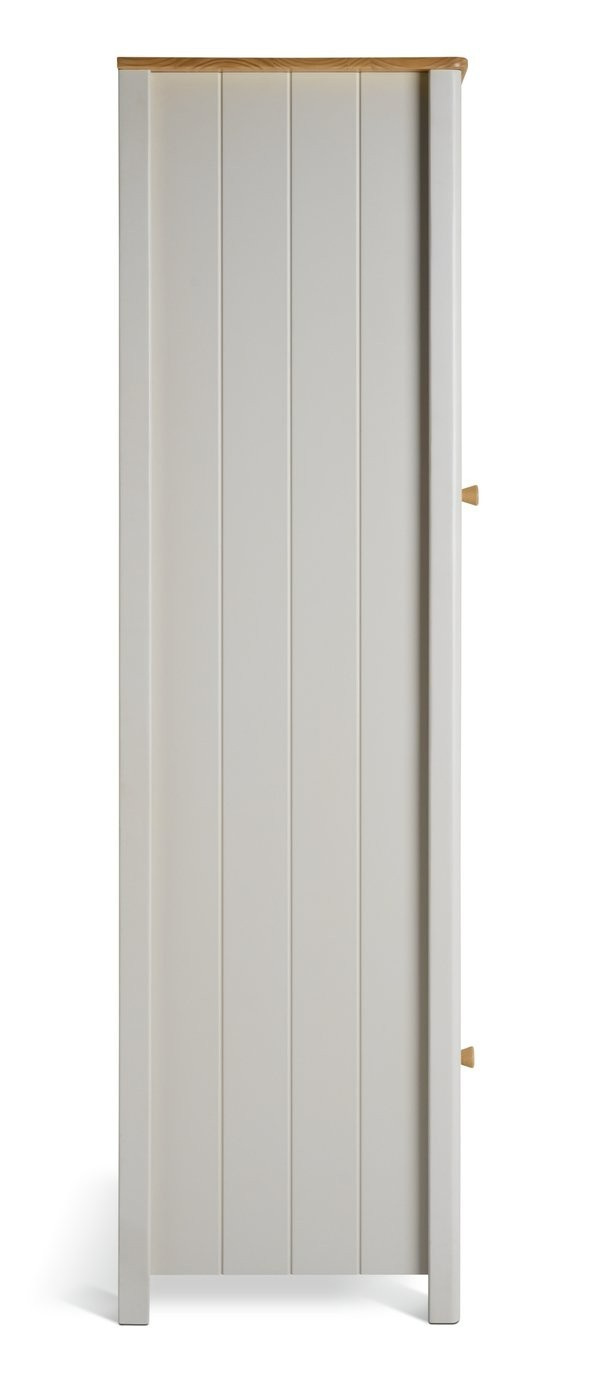 Bournemouth 2 Door Kitchen Larder - Grey | Functional Kitchen Space