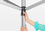 Brabantia 60m Lift-O-Matic Washing Line with Ground Spike | Rotary Clothes Airer