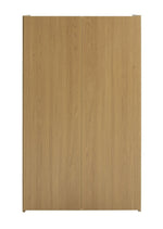 Seville 2 Door Shoe Storage Cabinet - Oak ( B Grade 54818- 54819 )