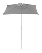Sicily Garden Parasol - Grey