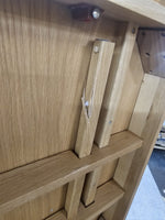 Lincoln Oak Veneer  4 - 8 Seater Dining Table (B GRADE)