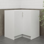 JD Greta Fixed Height Kitchen Base Corner Unit - White Matt A-
