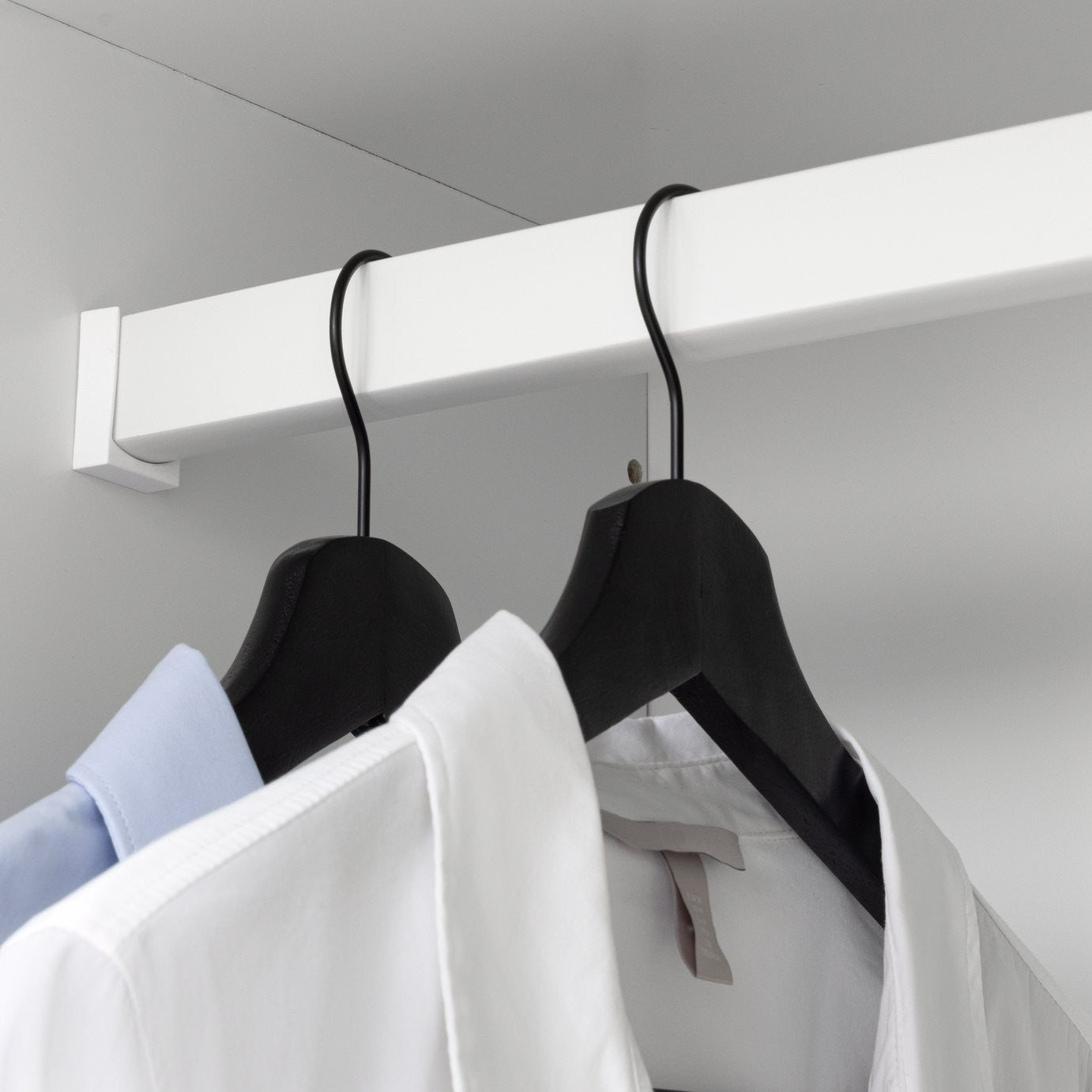 Minato 2 Door 2 Drawer Wardrobe - White | compact white wardrobe