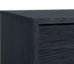 Maine 2 Door 1 Drawer Sideboard - Black