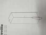 Seville 1 Door Wardrobe - Oak ( B Grade )