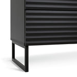 Cairo 6 Drawer Chest - Black | Stylish Modern Accent
