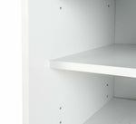 Chloe 2 Door Shoe Storage Cabinet - White | Hallway Storage Unit for Footwear