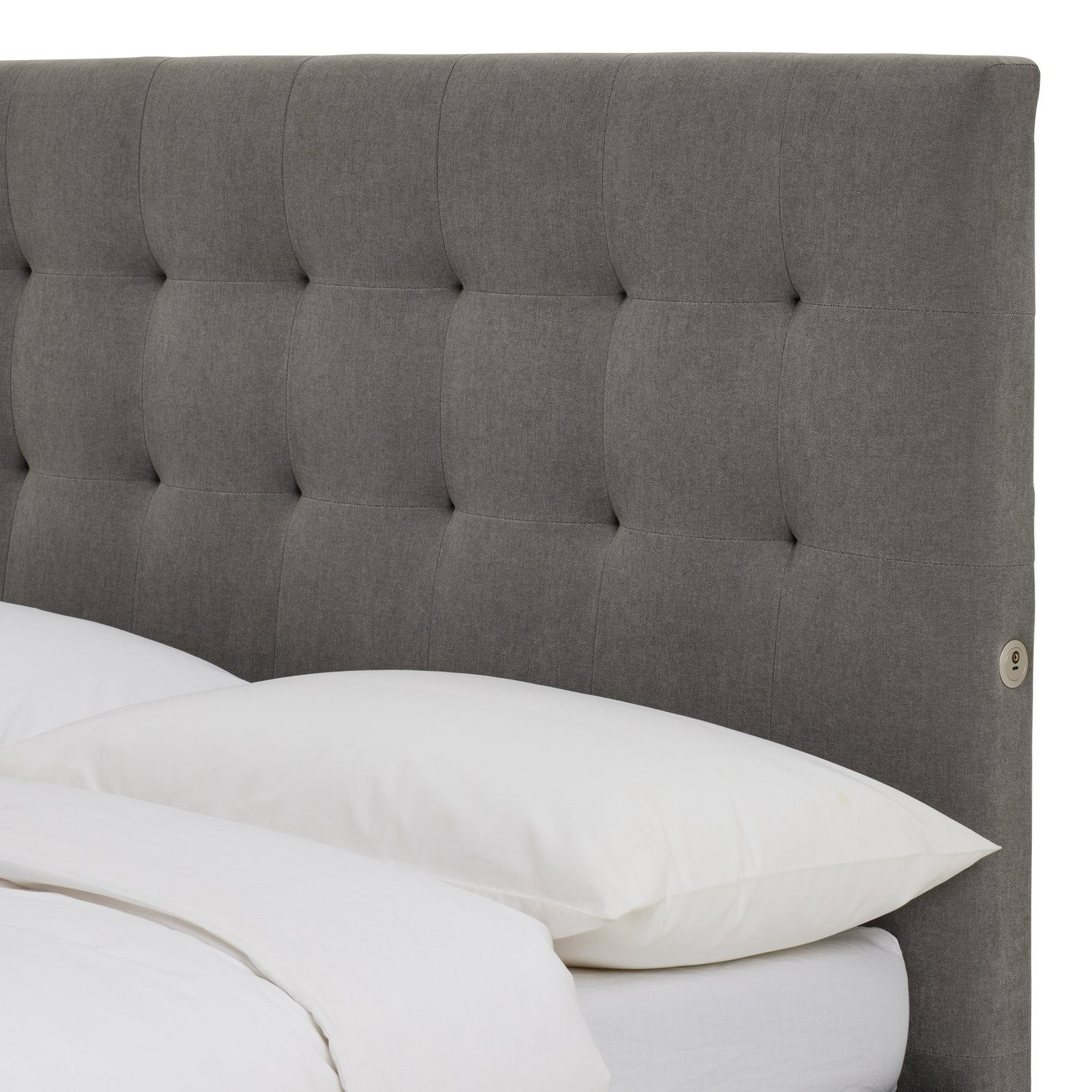 Home Bentley Superking 2.1 Sound TV Ottoman Bed - Grey |Bed with Sound System