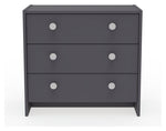 Seville 2 Piece 1 Door Wardrobe Set - Anthracite