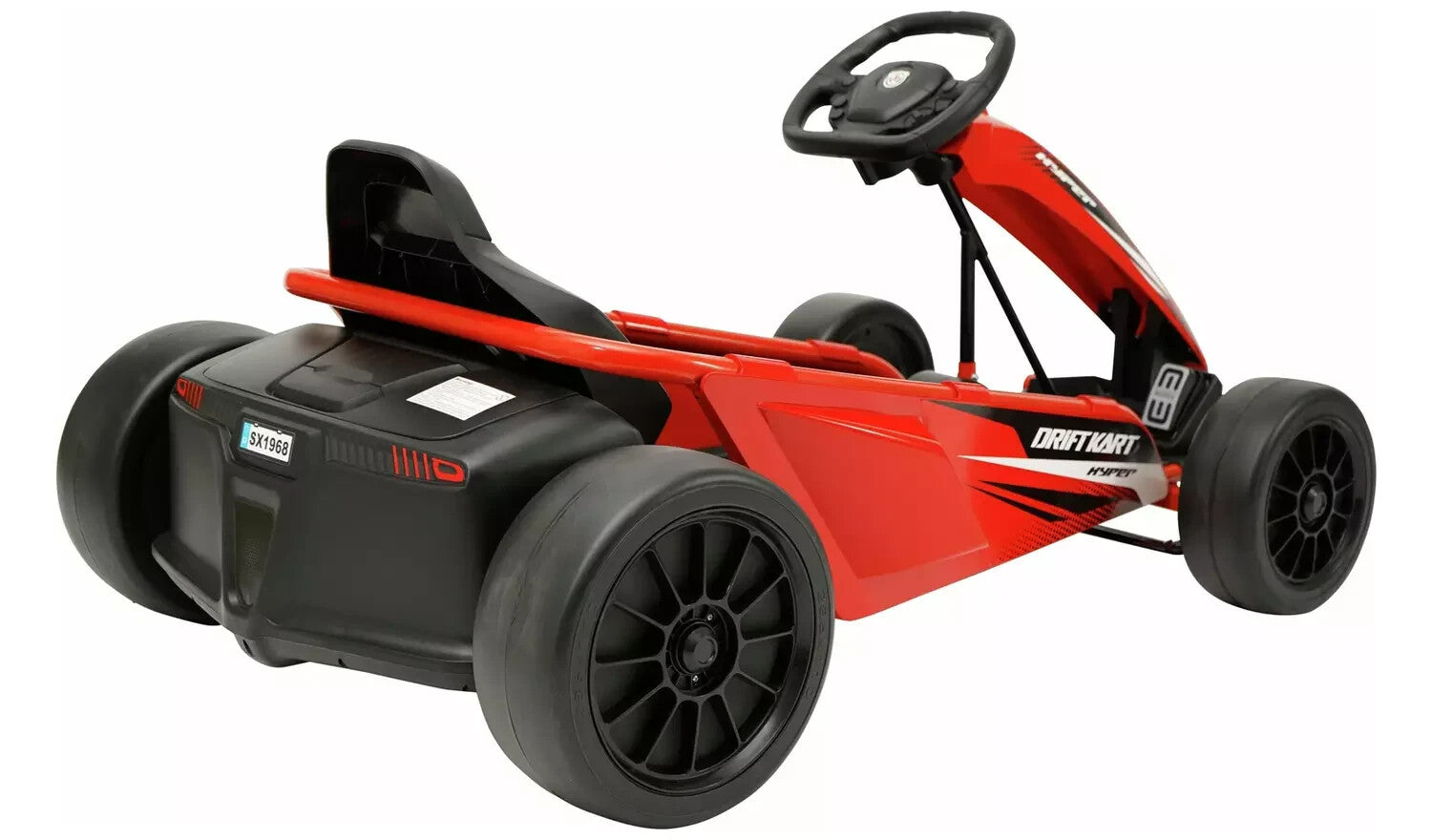 Hyper Drift Go Kart 24V Electric Ride On - Red ( B Grade )
