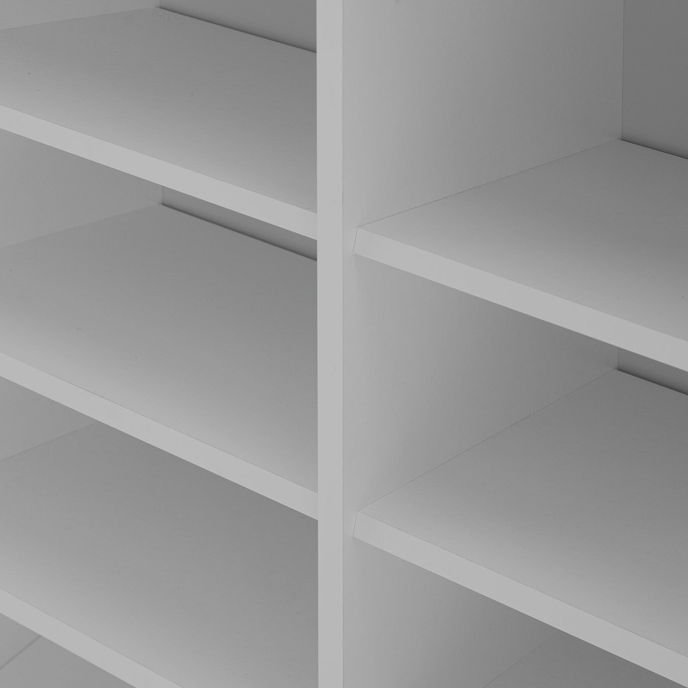 Brisbane 2 Door Shoe Storage Cabinet - Grey ( B Grade 34065 - 34066 )