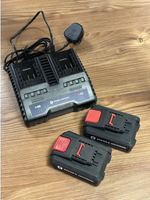 Spear & Jackson Charger and 2 Battery | Power Tool Accessory Set Replacement Kit