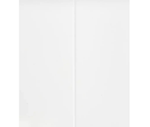 Tongue & Groove 4 Drawer Slimline Unit - White