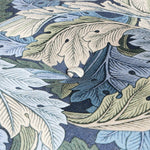 x Morris & Co. Merton Acanthus Fabric Footstool | Elegant Living Room Feature