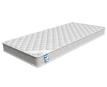 Mason Single Bunk Bed For Kids / Adults/Teenager -Silver x2 Memory Foam Mattress