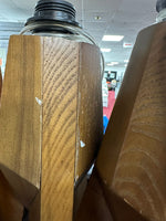 Habitat Tripod Floor Lamp Base - Walnut Stain (S)