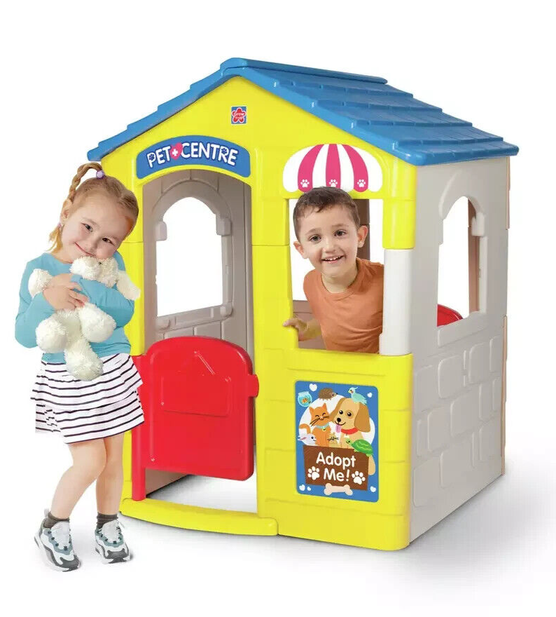 Grow'n Up 2 in 1 Interchangeable Playhouse | Pet Centre Theme, Kids Outdoor Play