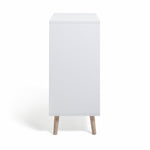 Skandi Deep Shelving Unit - White & Oak | Functional Fabulous Storage Space