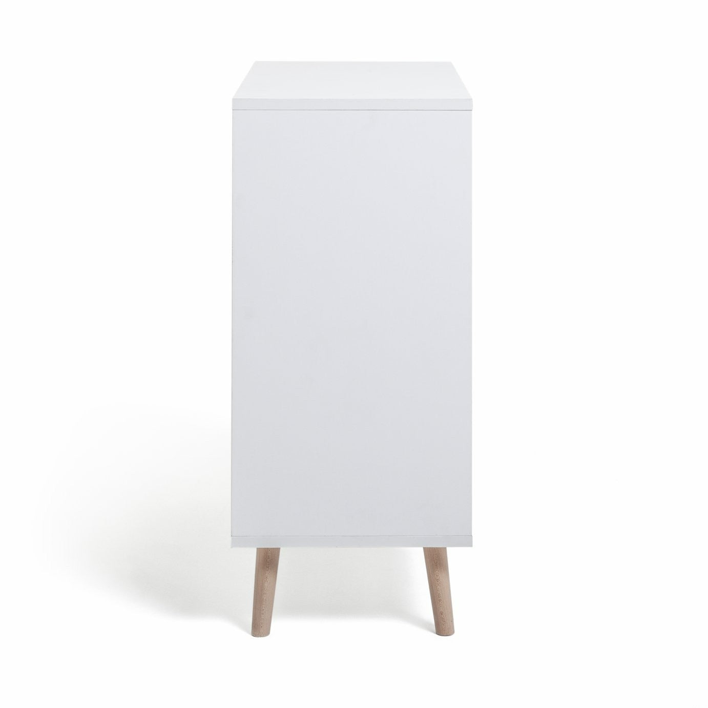 Skandi Deep Shelving Unit - White & Oak | Functional Fabulous Storage Space