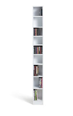Maine Tall CD and DVD Storage unit - White