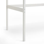 Ronnie High Sleeper Single Bed Frame - White | Space-saving high sleeper bed