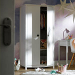 Mia 2 Door Wardrobe - White | Charming Clothing Organization