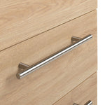 Brisbane 3 Drawer Bedside - Oak