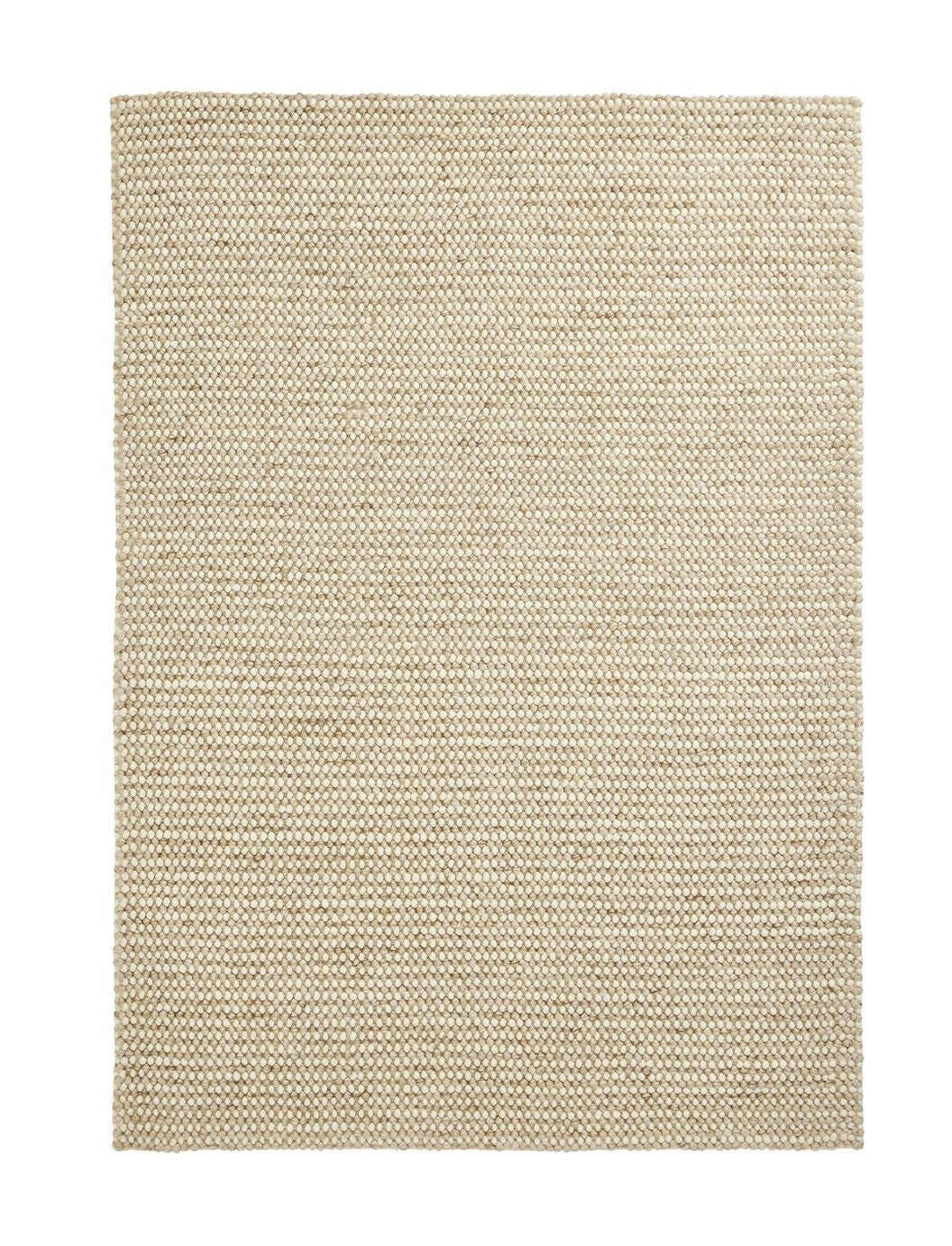 Pebble Neutral Cut Pile Rug - 120x170cm | Modern Floor Decor