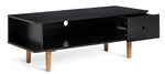 Habitat Cato 1 Drawer TV Unit - Black